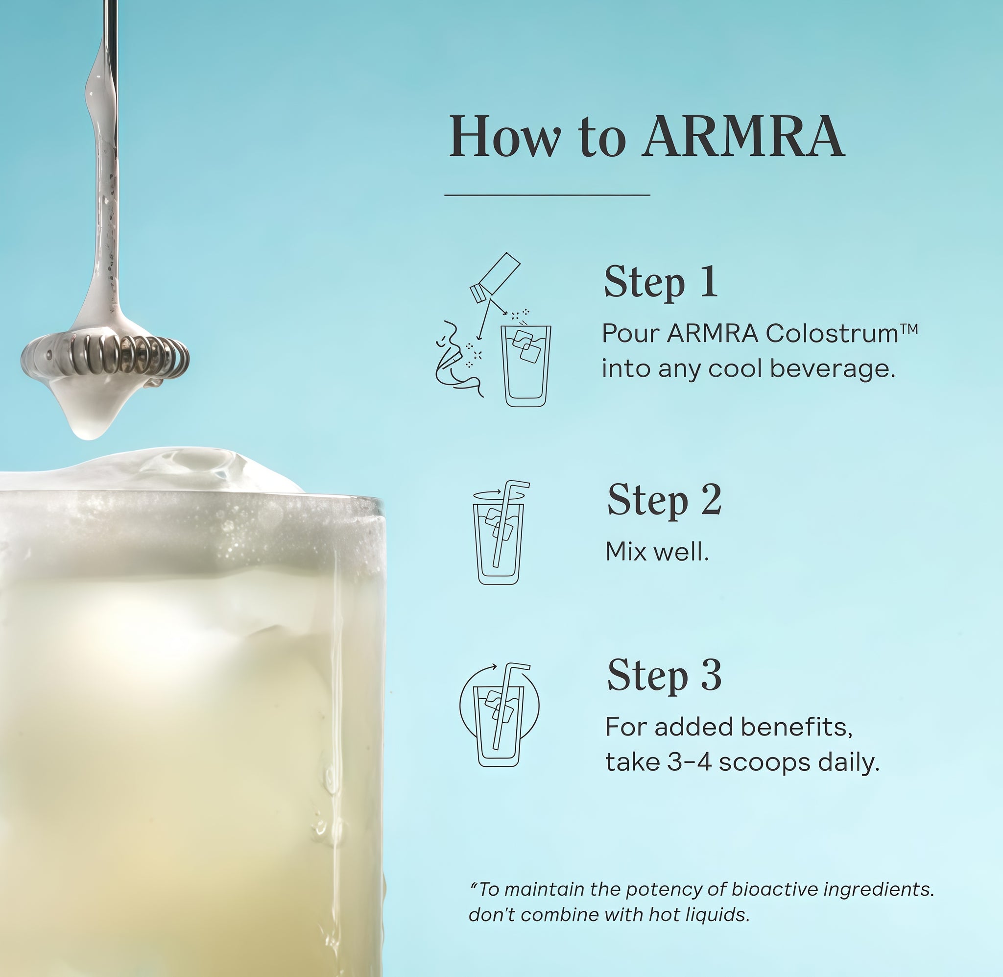 ARMRA ColostrumPowder IUnflavored| GutHealth & Bloating ISkin &Hair limmunity I Keto,Gluten & Fat-Free l120Servings